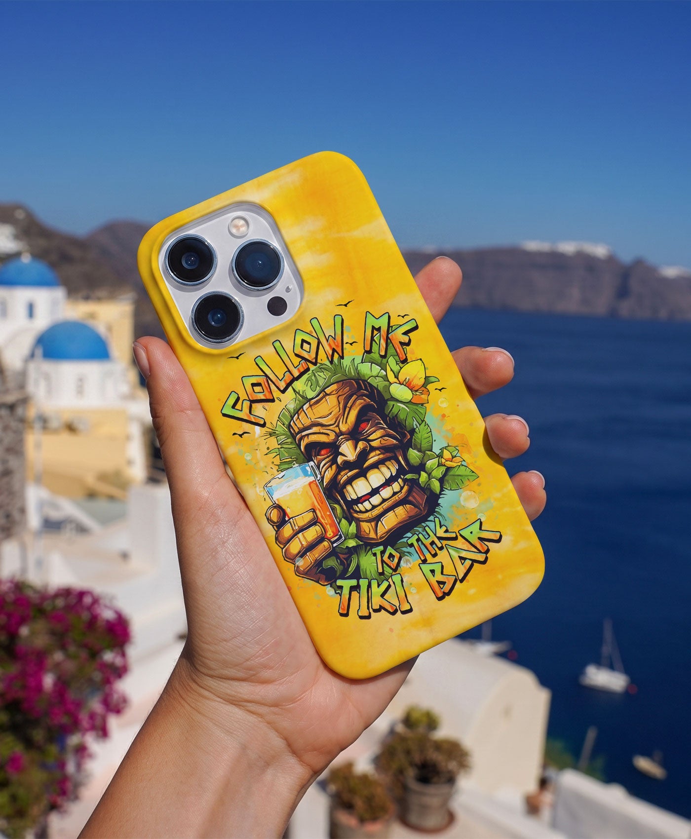 FOLLOW ME TO THE TIKI BAR BEER PHONE CASE  - TLHN1505264