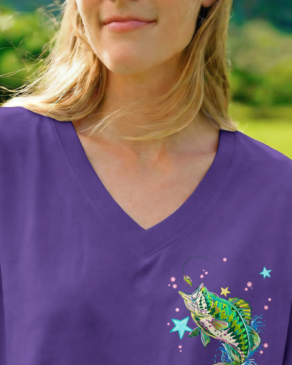 KISS MY BASS FISHING ALL OVER PRINT - TLNT2905262