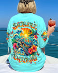 SALTWATER HEALS EVERYTHING TURTLE ALL OVER PRINT  - TLNT1704261