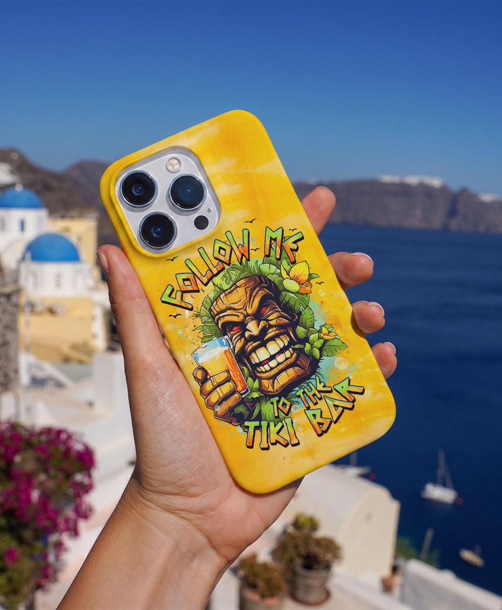 FOLLOW ME TO THE TIKI BAR BEER PHONE CASE  - TLHN1505264