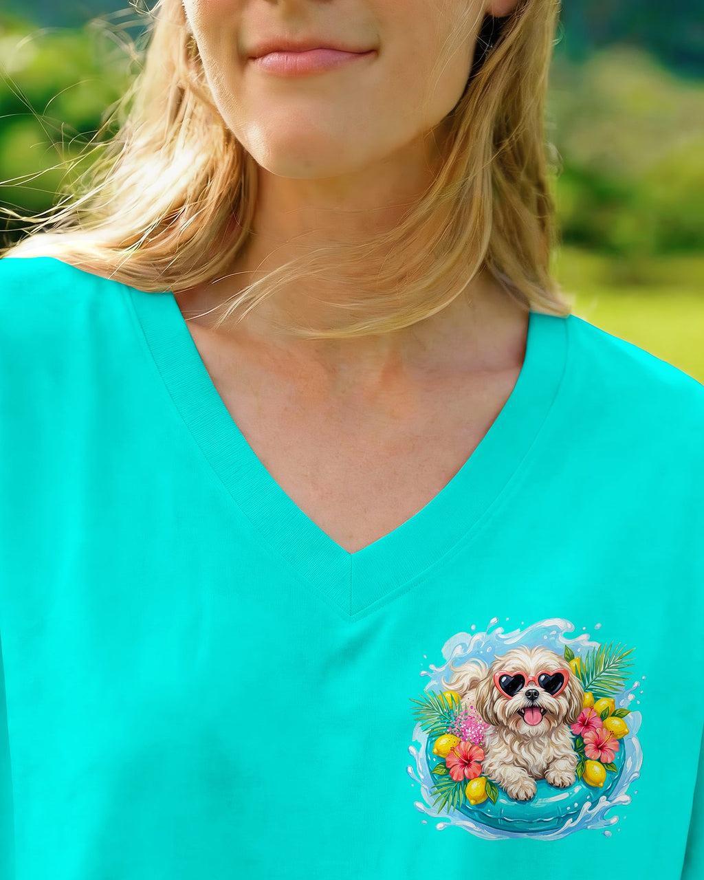 SALTWATER HEALS EVERYTHING SHIH TZU DOG ALL OVER PRINT - TLNO0806263