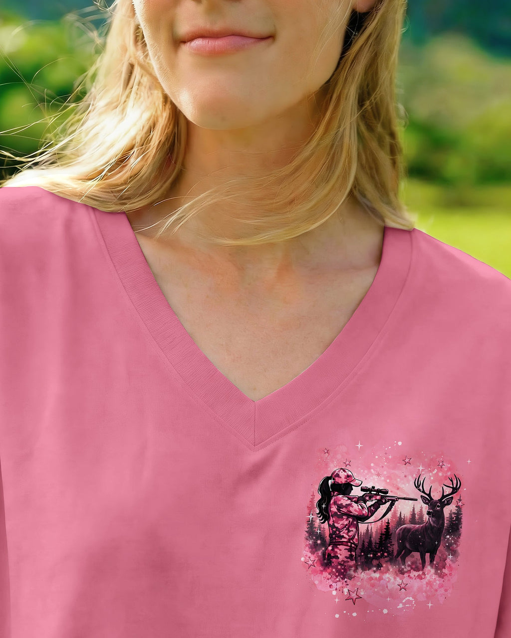 PRETTY IN PINK DANGEROUS IN CAMO ALL OVER PRINT - TYQY2505261
