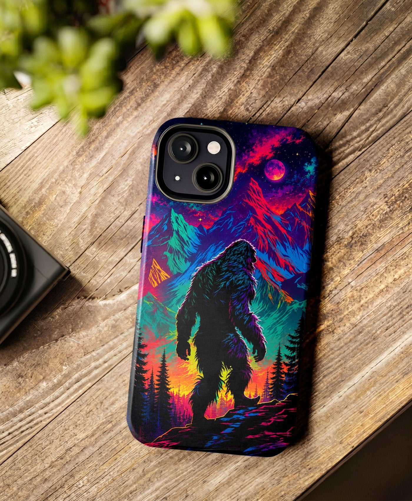 NEON WILDERNESS BIGFOOT PHONE CASE   - TLHN1905264