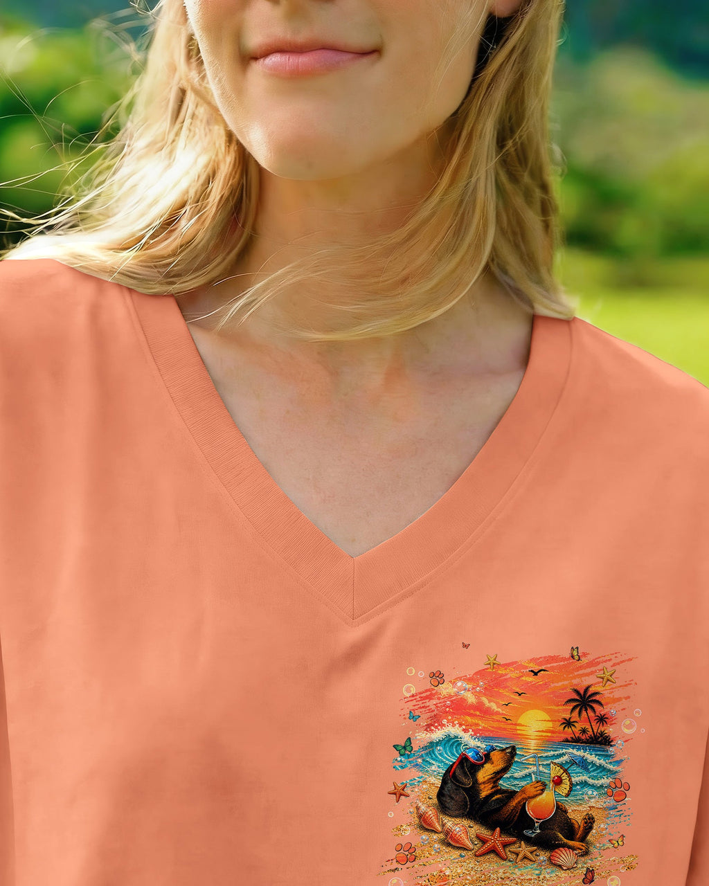 WATCH ME SIP DACHSHUND DOG ALL OVER PRINT  - TLNT2005263