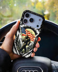 BIGFOOT WITH FLAG MOON SWIRL PHONE CASE  - TLNT0805261