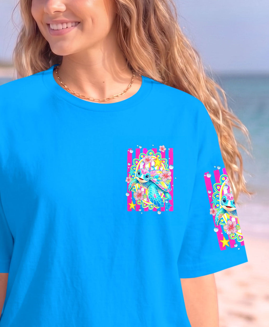 TURTLEY OVER IT TURTLE ALL OVER PRINT -  TLHN1106263