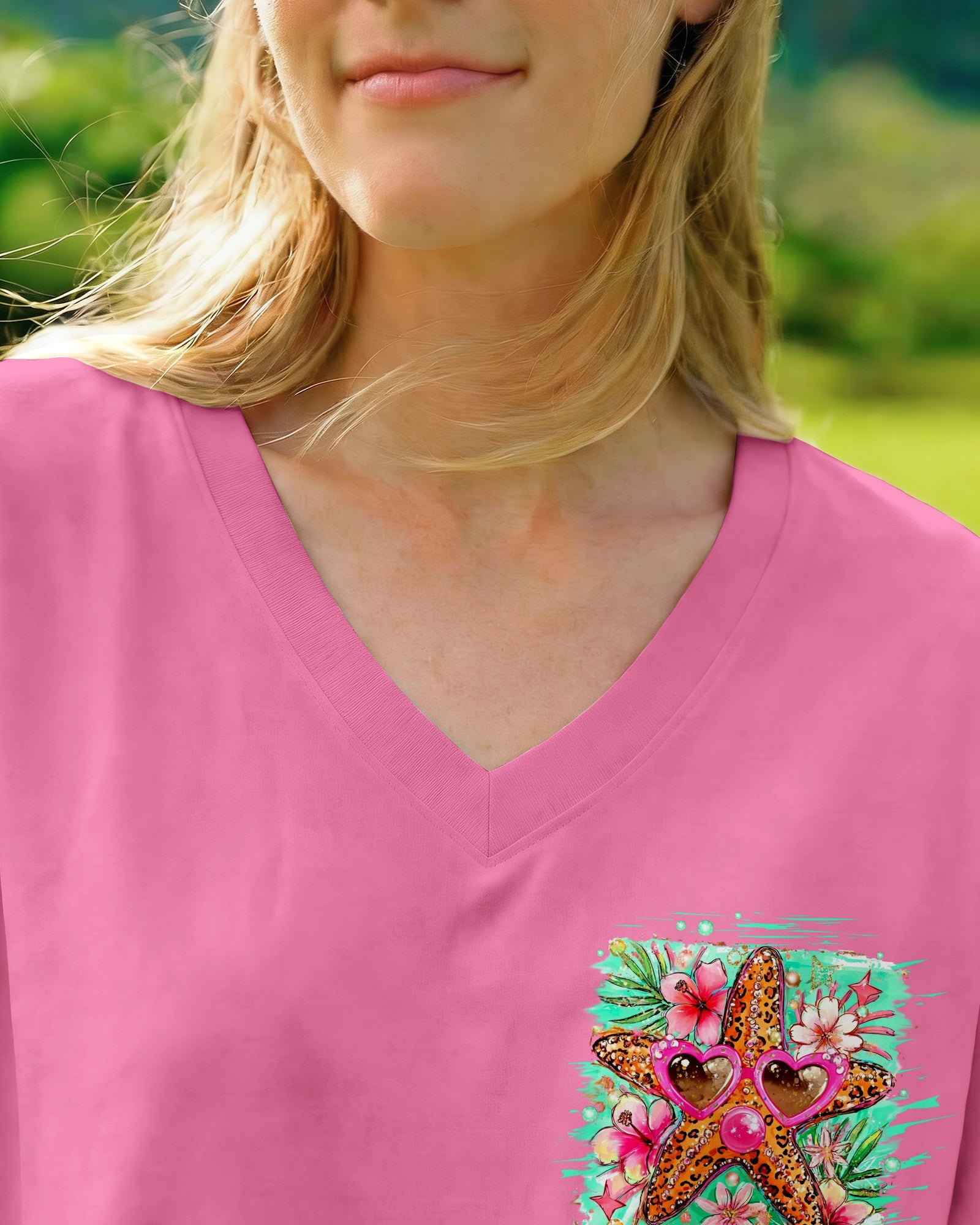 SALTY KISSES AND STARFISH WISHES ALL OVER PRINT - TLTW2605261