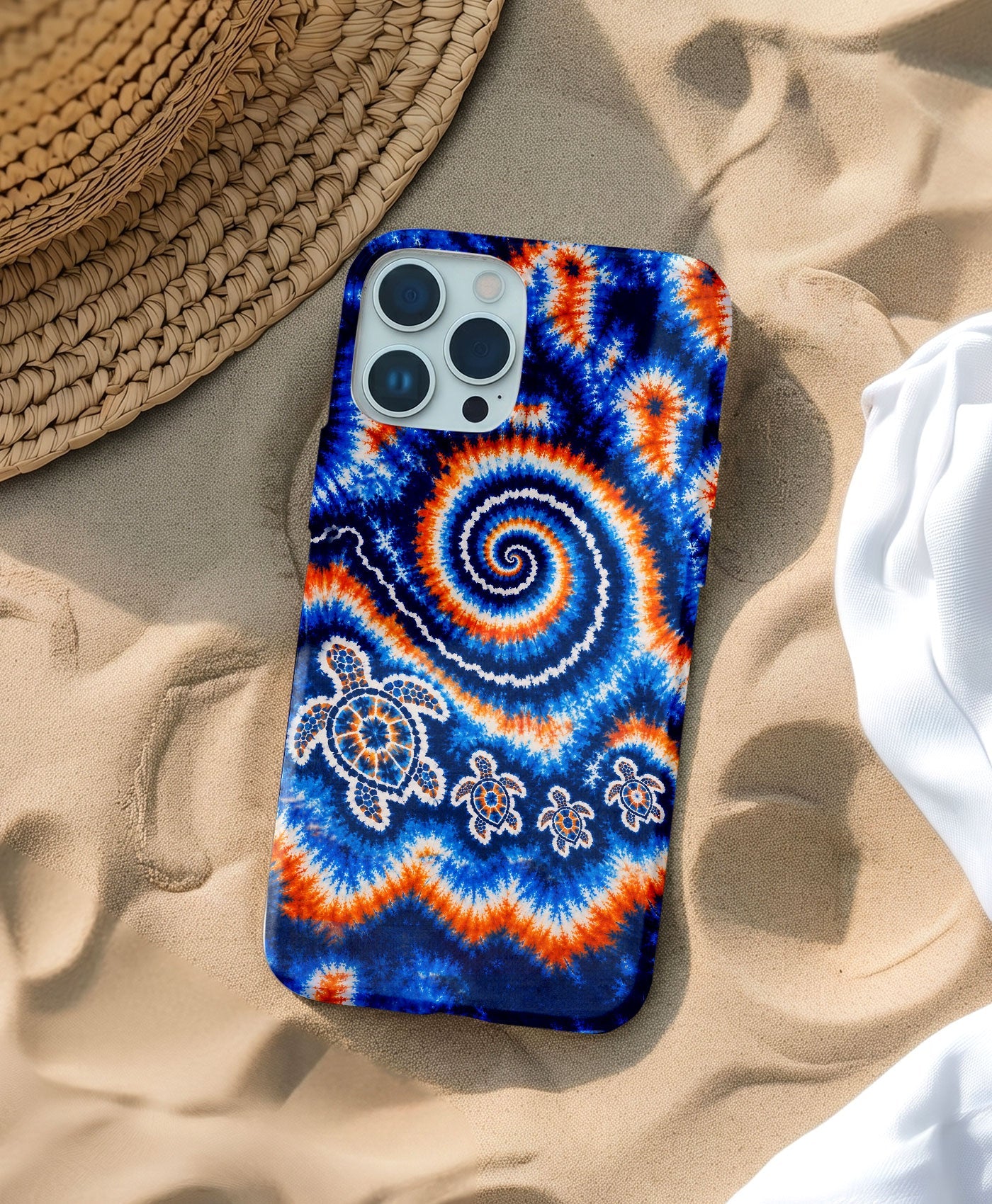TURTLES WAVES SWIRL PHONE CASE   - TLHN0805264