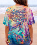SALTWATER HEALS EVERYTHING TURTLE ALL OVER PRINT  - TLHN2104261