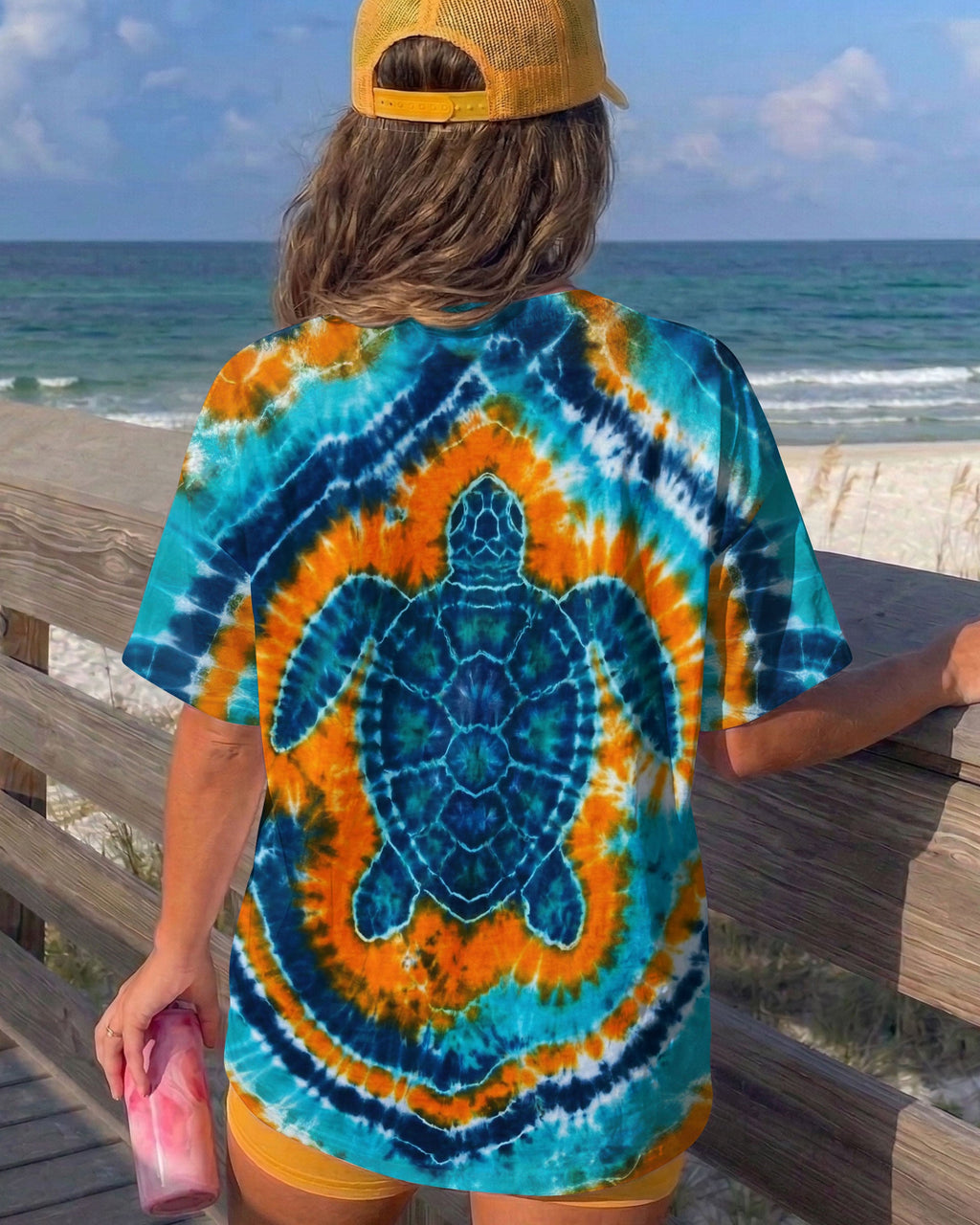 SEA TURTLE  ALL OVER PRINT - TLTW1404261