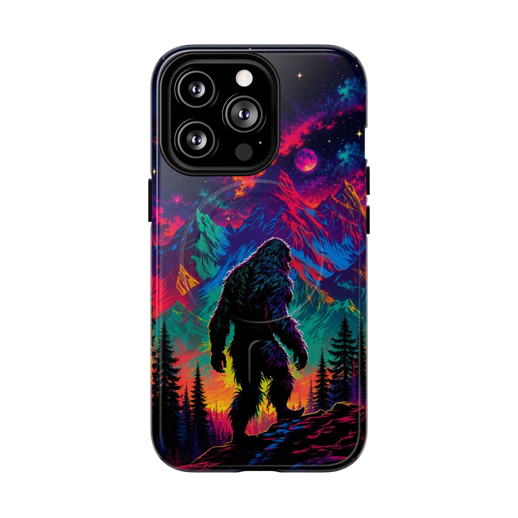 NEON WILDERNESS BIGFOOT MAGNETIC PHONE CASE   - TLHN1905264