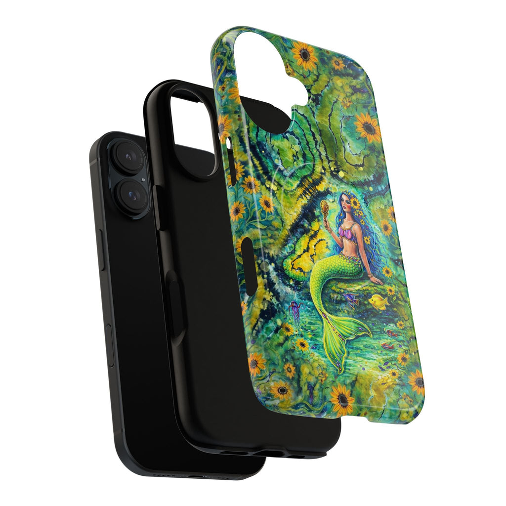 SEASIDE SOUL MERMAID MAGNETIC PHONE CASE  - TLNT2804261
