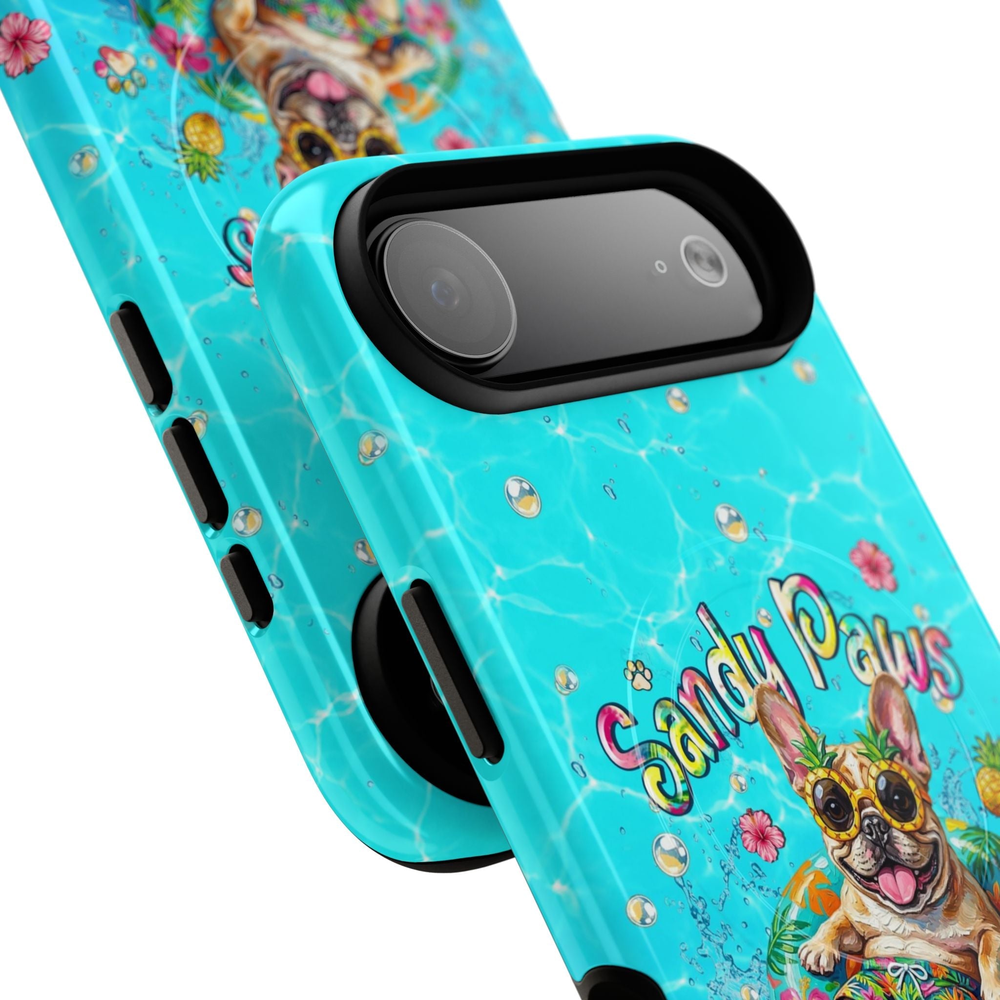 SANDY PAWS SUNKISSED NOSE FRENCH BULLDOG MAGNETIC PHONE CASE  - TLHN2005264