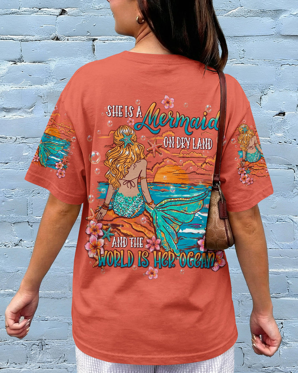 SHE IS A MERMAID ALL OVER PRINT  - TLHN2905262