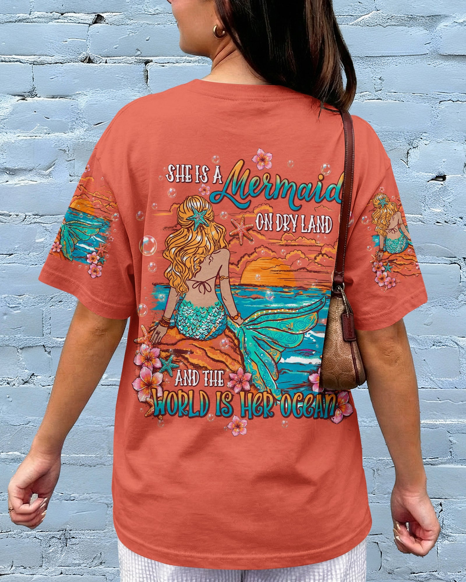 SHE IS A MERMAID ALL OVER PRINT  - TLHN2905262