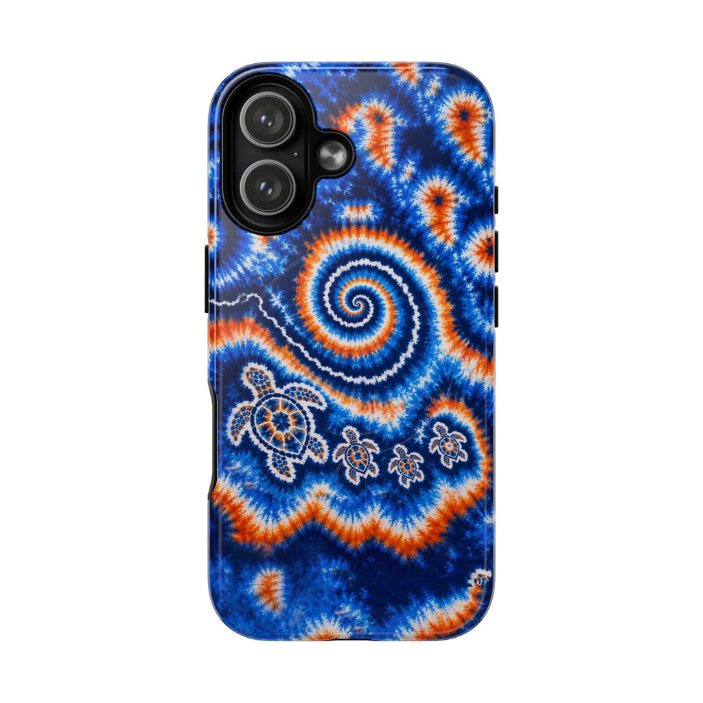 TURTLES WAVES SWIRL MAGNETIC PHONE CASE   - TLHN0805264