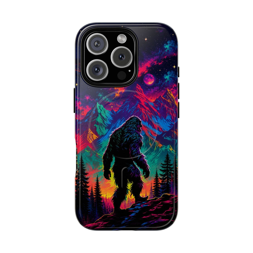 NEON WILDERNESS BIGFOOT MAGNETIC PHONE CASE   - TLHN1905264