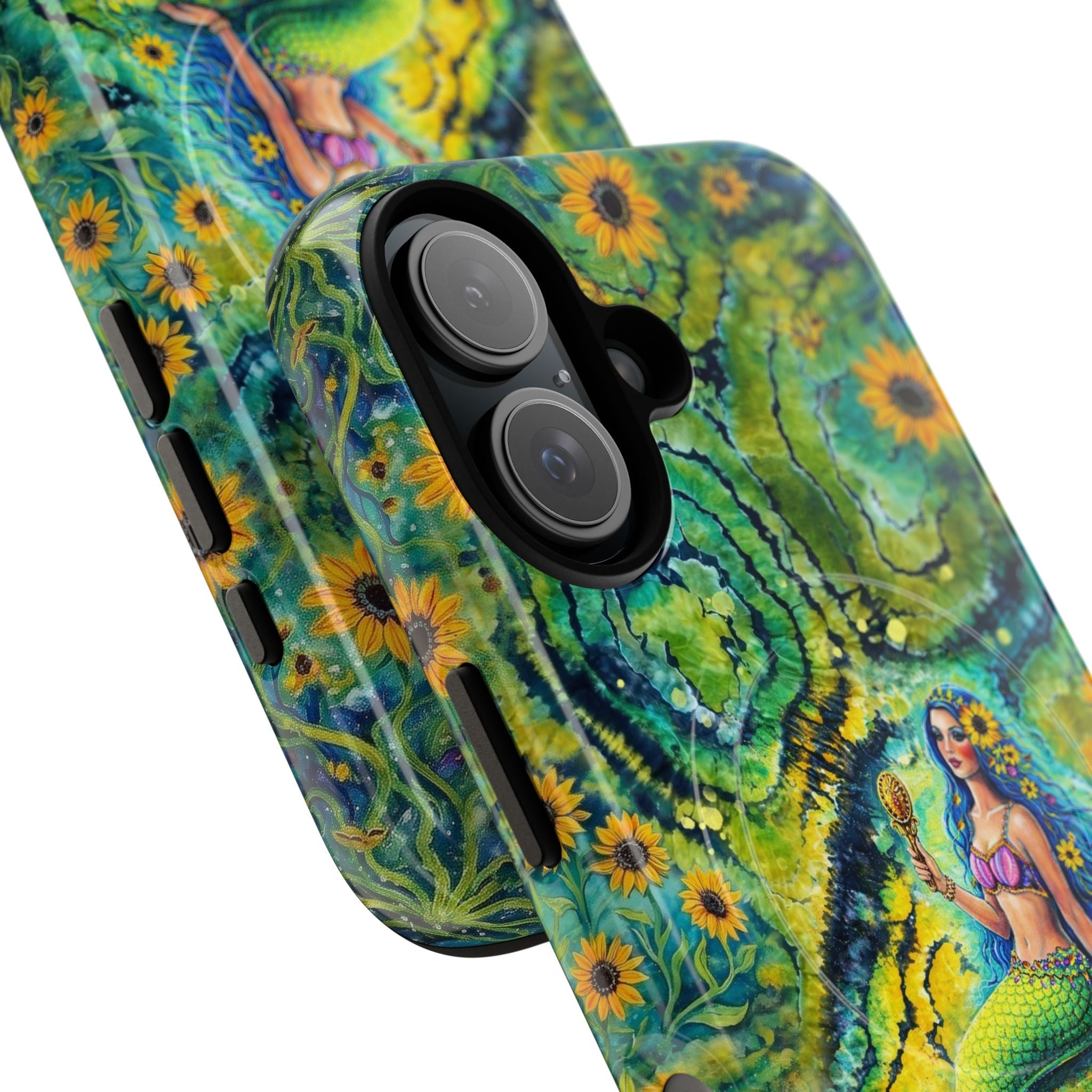 SEASIDE SOUL MERMAID MAGNETIC PHONE CASE  - TLNT2804261