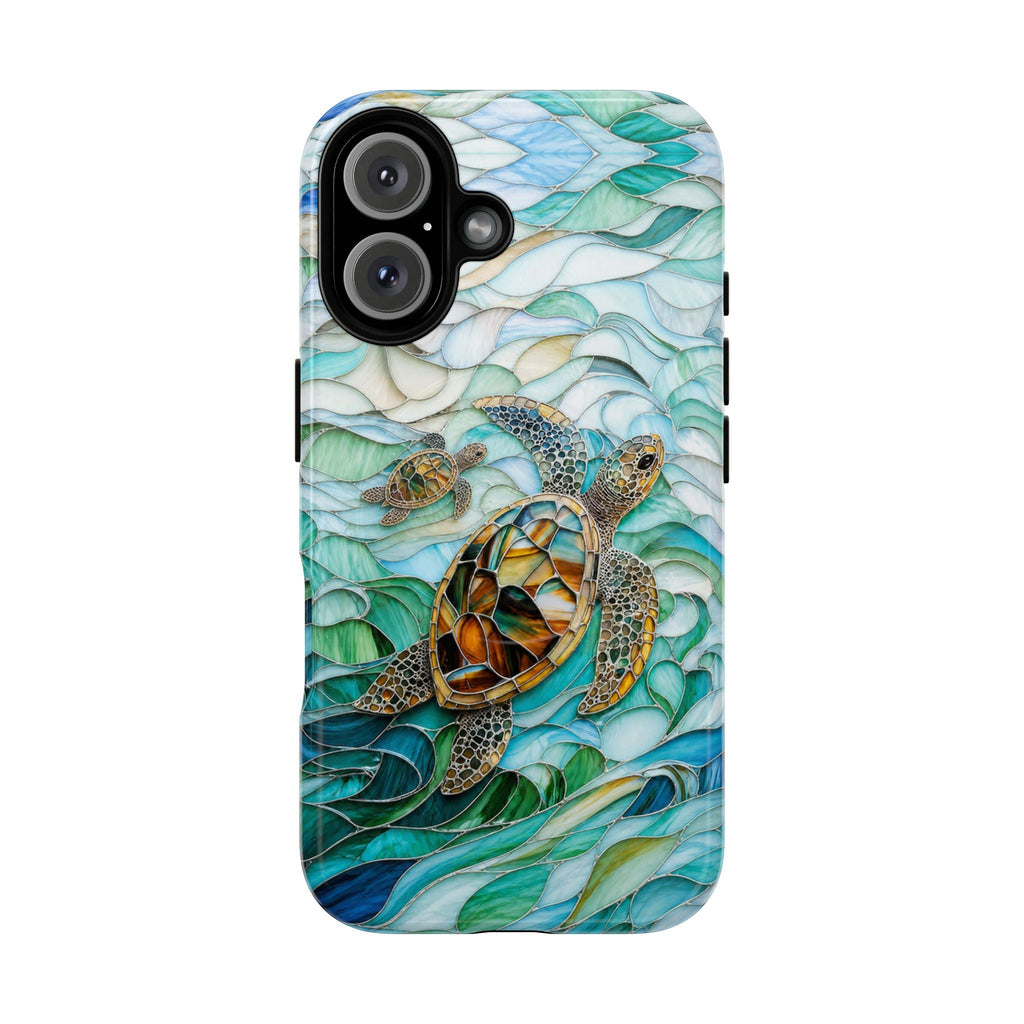 SEA TURTLE WAVES MAGNETIC PHONE CASE  - TLTW0605261