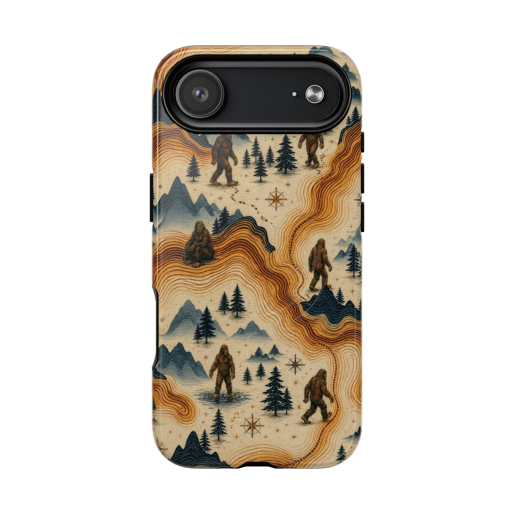 BIGFOOT VINTAGE LANDSCAPE MAGNETIC PHONE CASE - TLNO0307261