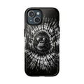 BIGFOOT BLACK & WHITE SWIRL MAGNETIC PHONE CASE  - TLTW2205262