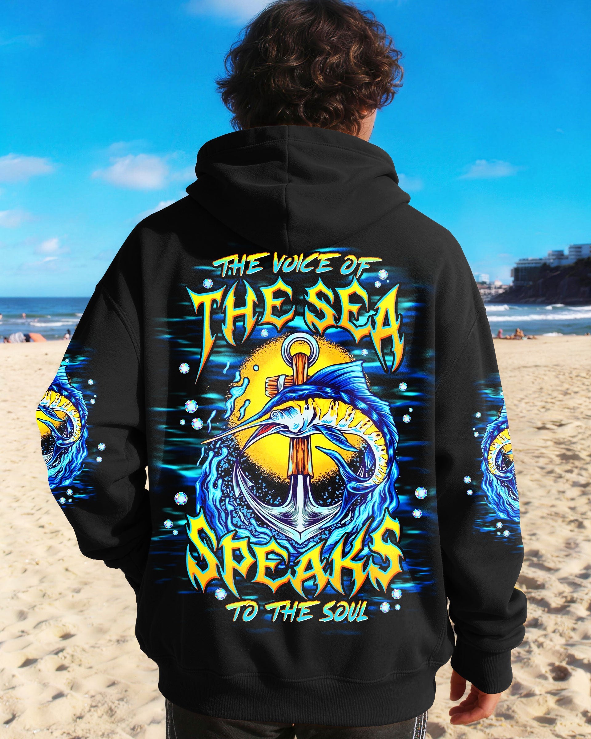 THE VOICE OF THE SEA SPEAKS TO THE SOUL MARLIN ALL OVER PRINT - TLNT0106262