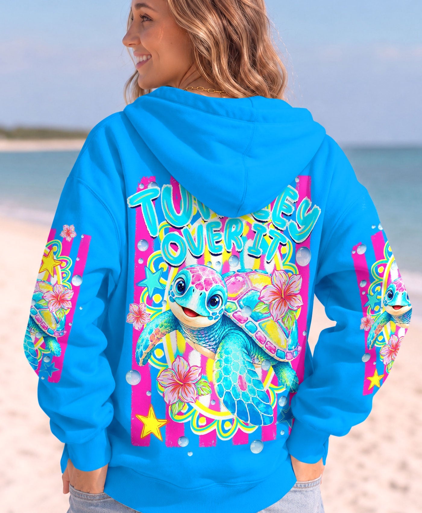 TURTLEY OVER IT TURTLE ALL OVER PRINT -  TLHN1106263
