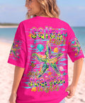 SALTY KISSES AND STARFISH WISHES ALL OVER PRINT - TLHN1307261