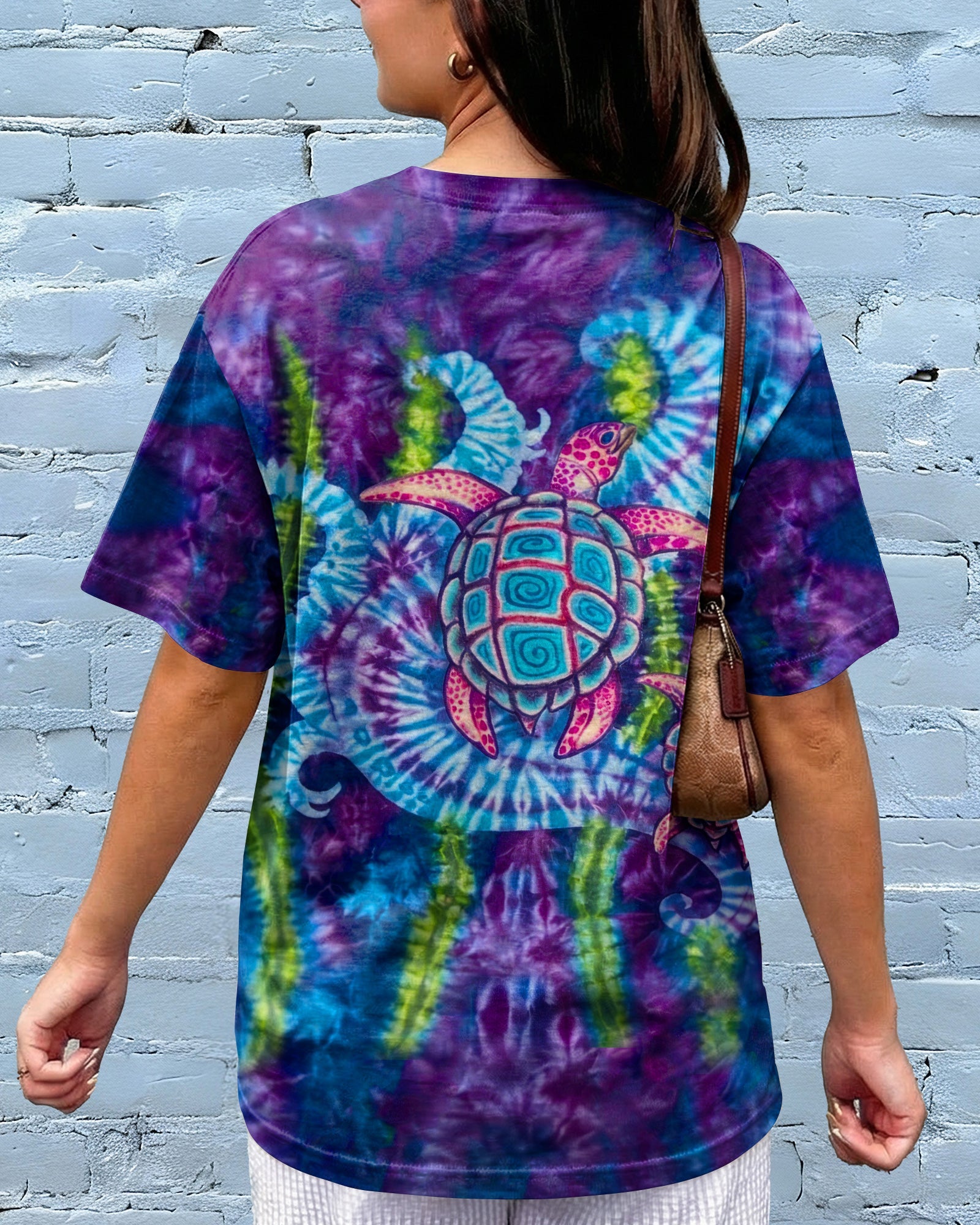 SEA TURTLE ALL OVER PRINT  - TLHN1504262