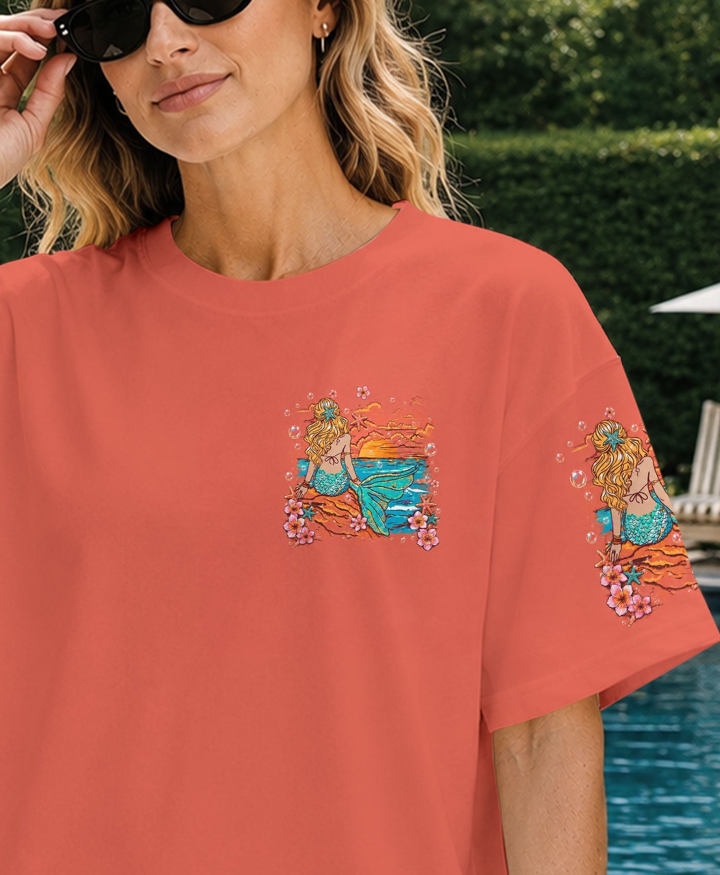 SHE IS A MERMAID ALL OVER PRINT  - TLHN2905262