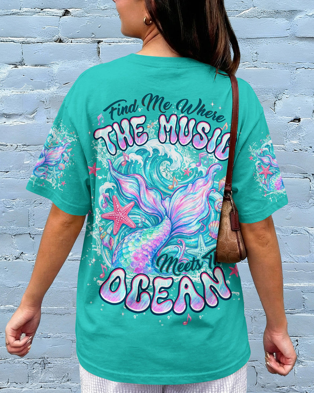 FIND ME WHERE THE MUSIC MEETS THE OCEAN MERMAID ALL OVER PRINT - TYPQ0707264