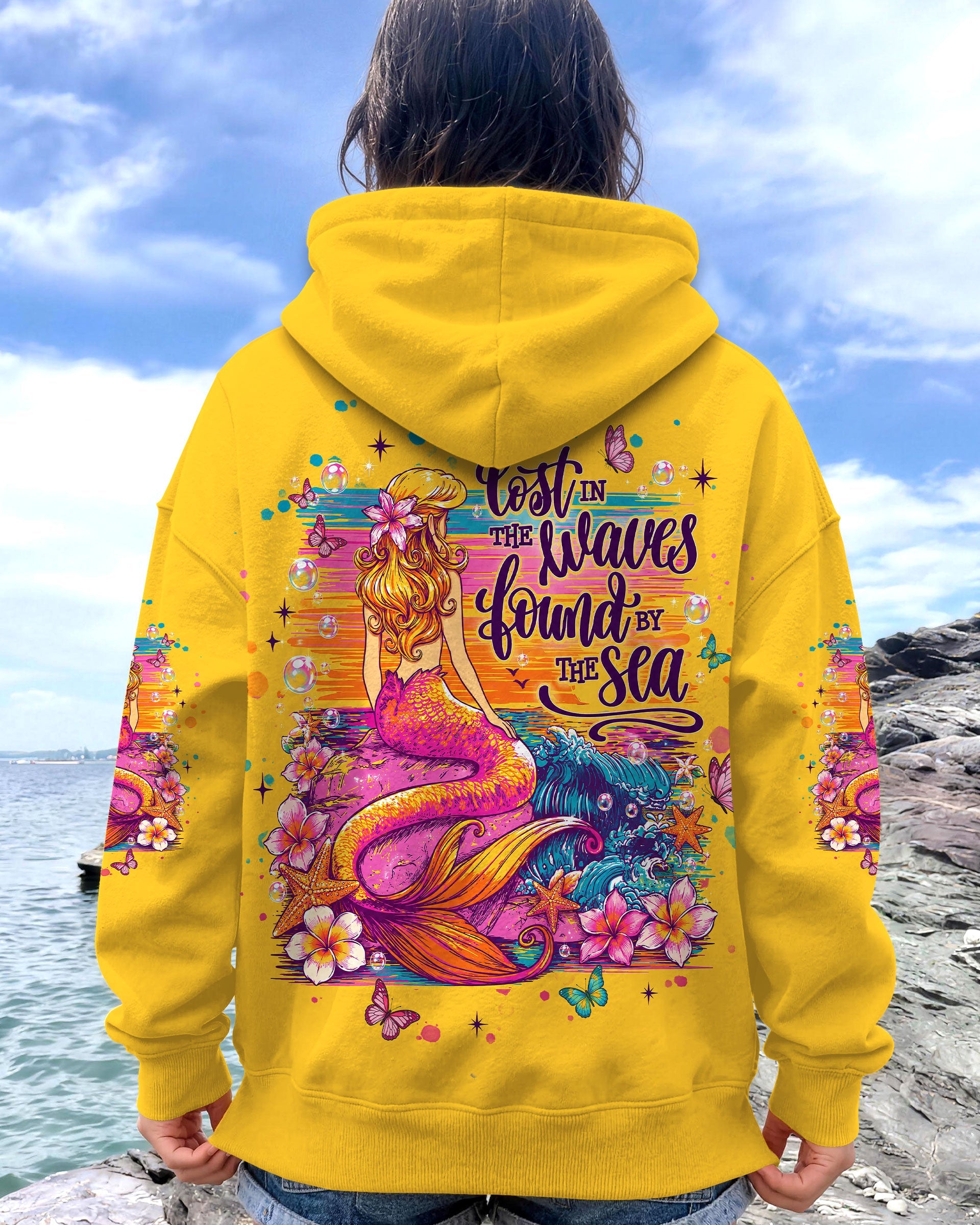 LOST IN THE WAVES MERMAID ALL OVER PRINT - TLNT2705264