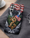 BIGFOOT WITH FLAG V SWIRL PHONE CASE  - TLTW0405263