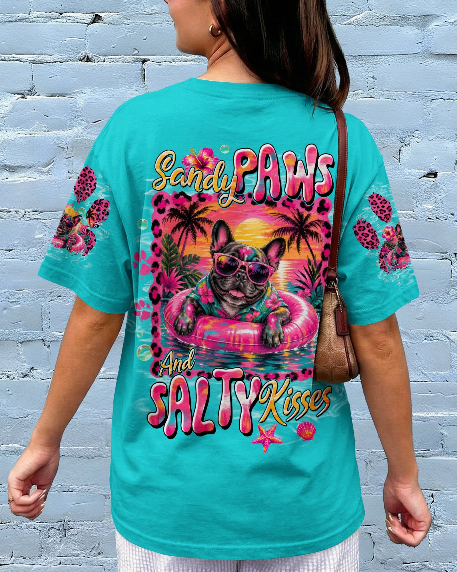 SANDY PAWS & SALTY KISES FRENCH BULLDOG ALL OVER PRINT - TLTW0605263
