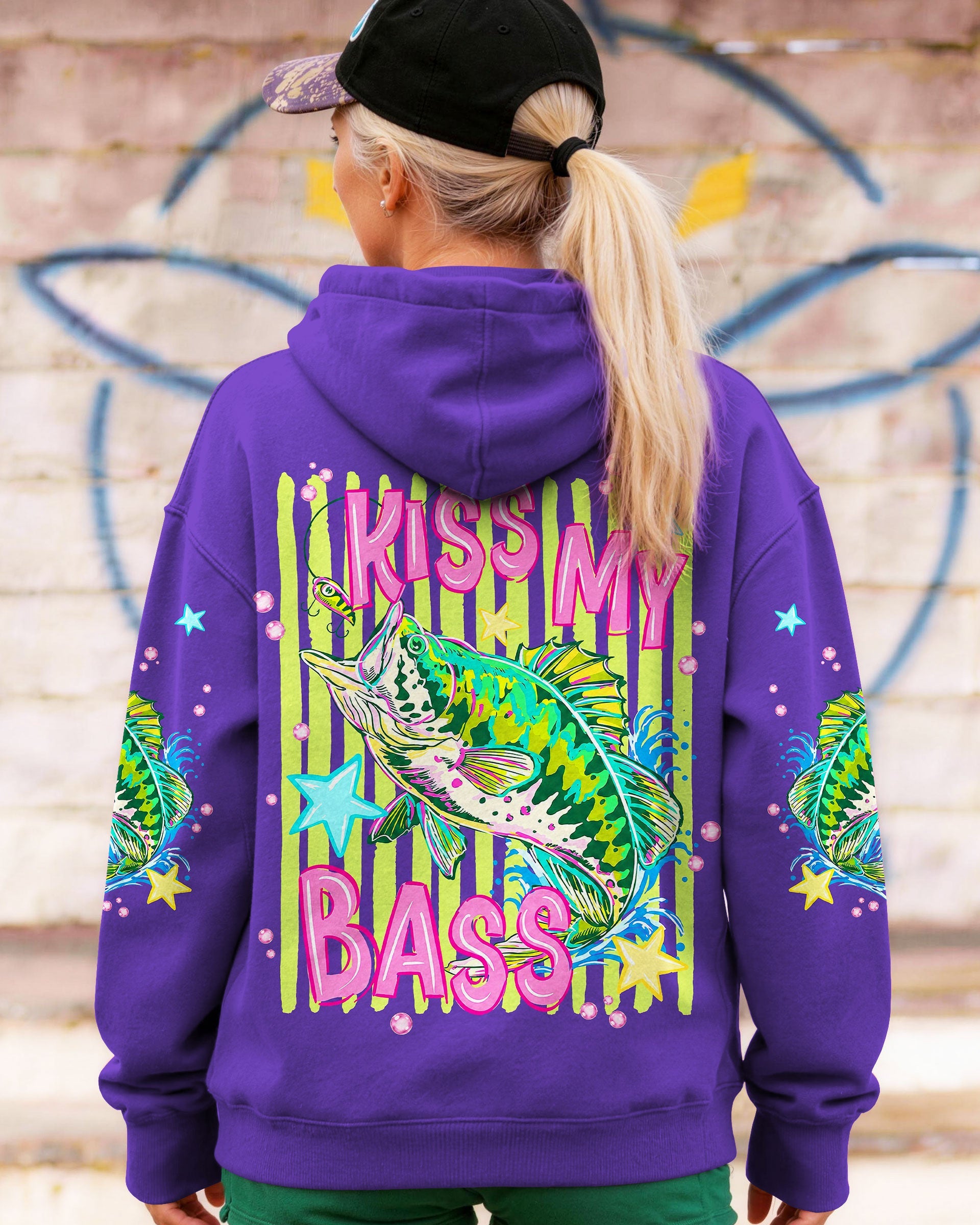KISS MY BASS FISHING ALL OVER PRINT - TLNT2905262