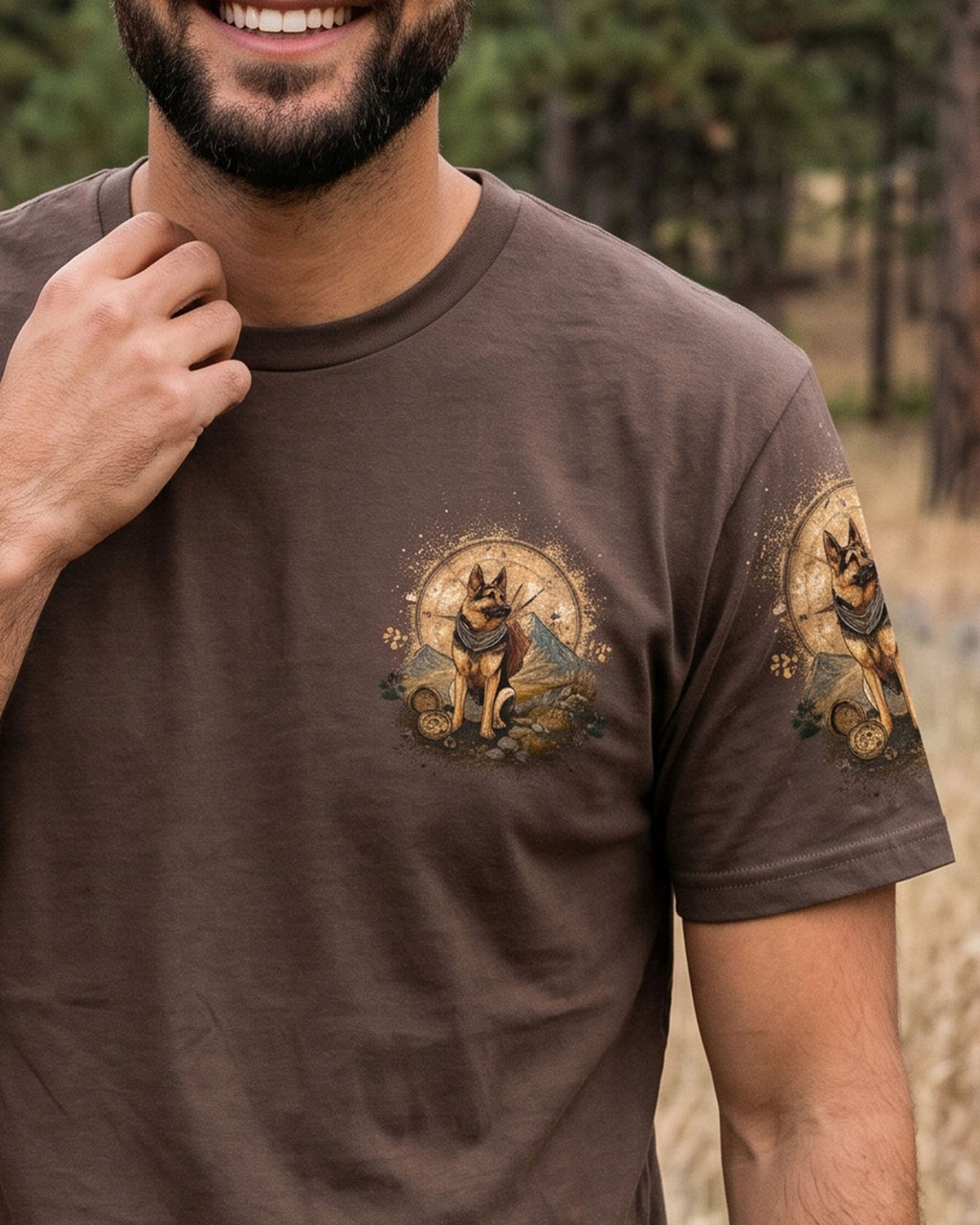 THOSE WHO WANDER WITH DOGS GERMAN SHEPHERD DOG ALL OVER PRINT - TLTW0506261