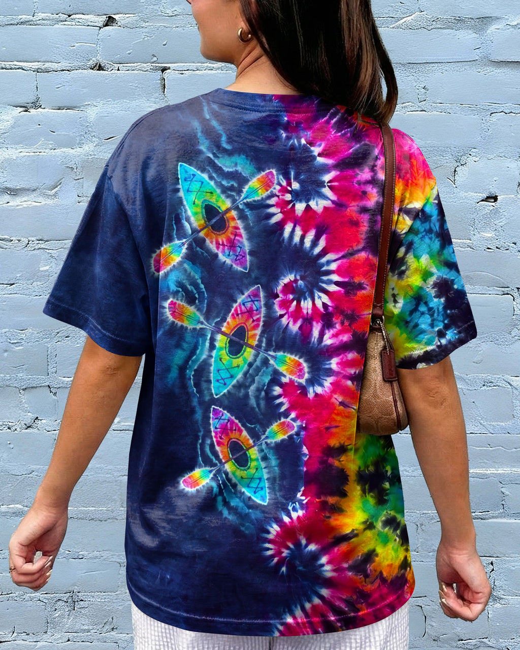 KAYAK WAVES COLORFUL BURST ALL OVER PRINT  - TLNO0607262