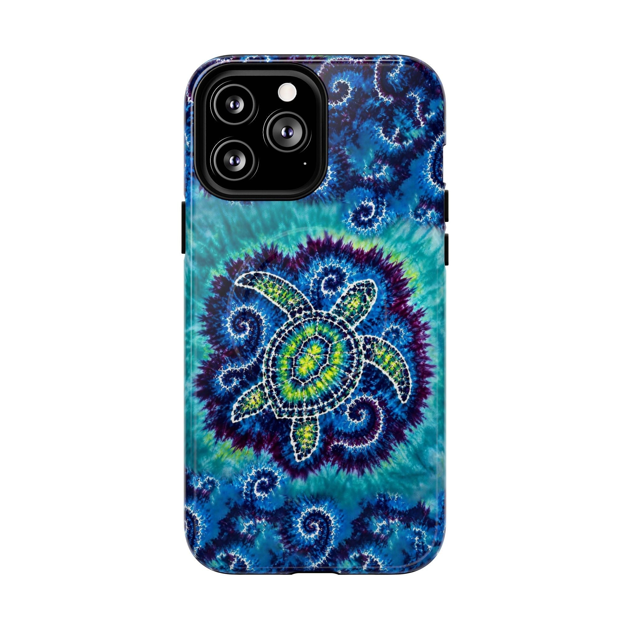 SEA TURTLE WAVES SWIRL MAGNETIC PHONE CASE - TLHG1206264