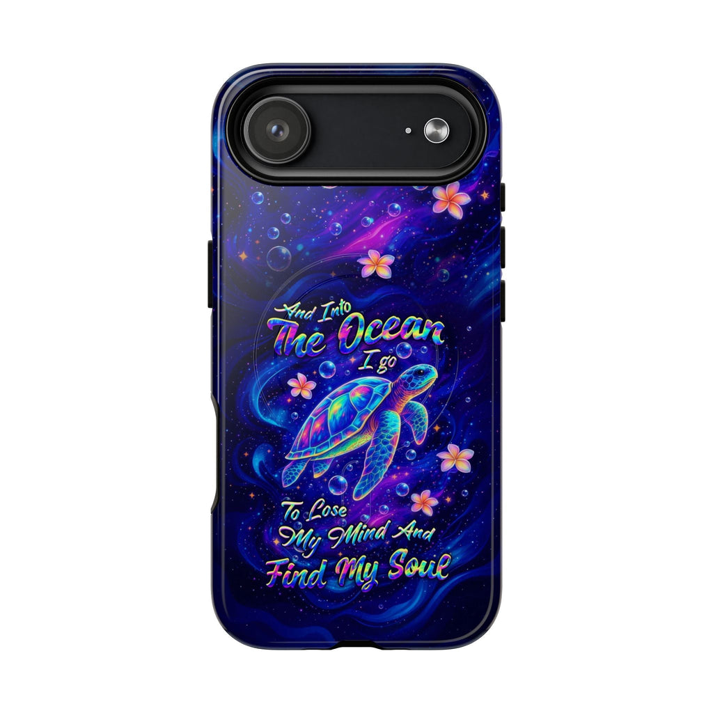 AND INTO THE OCEAN I GO TURTLE MAGNETIC PHONE CASE  - TLHG1504262
