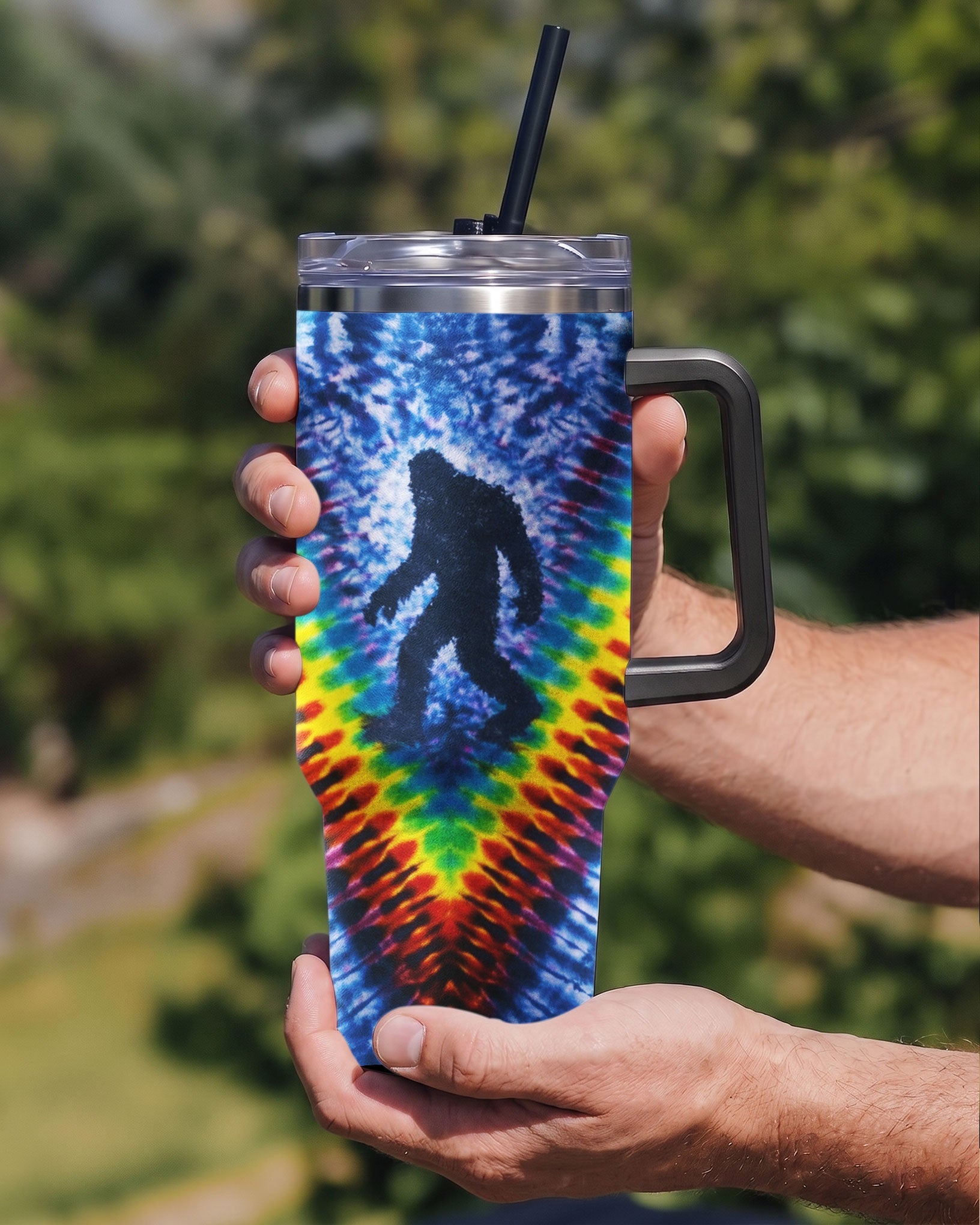 BIGFOOT V COLORFUL PATTERN TUMBLER  - TLNO1505263