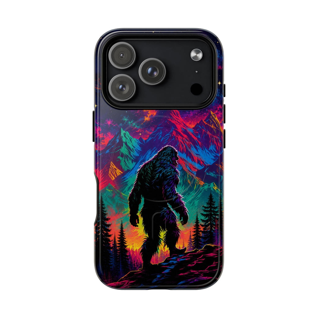 NEON WILDERNESS BIGFOOT MAGNETIC PHONE CASE   - TLHN1905264
