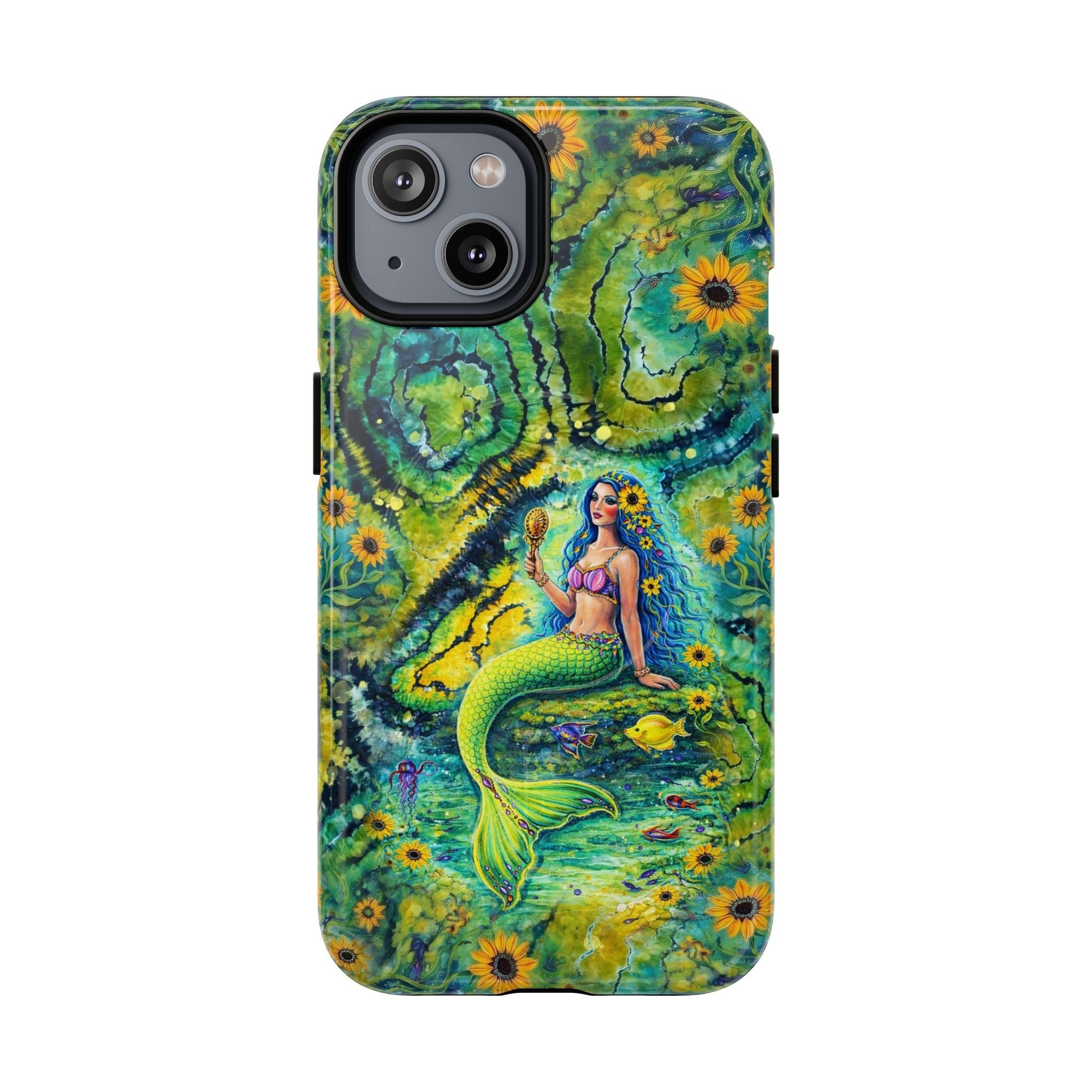 SEASIDE SOUL MERMAID MAGNETIC PHONE CASE  - TLNT2804261