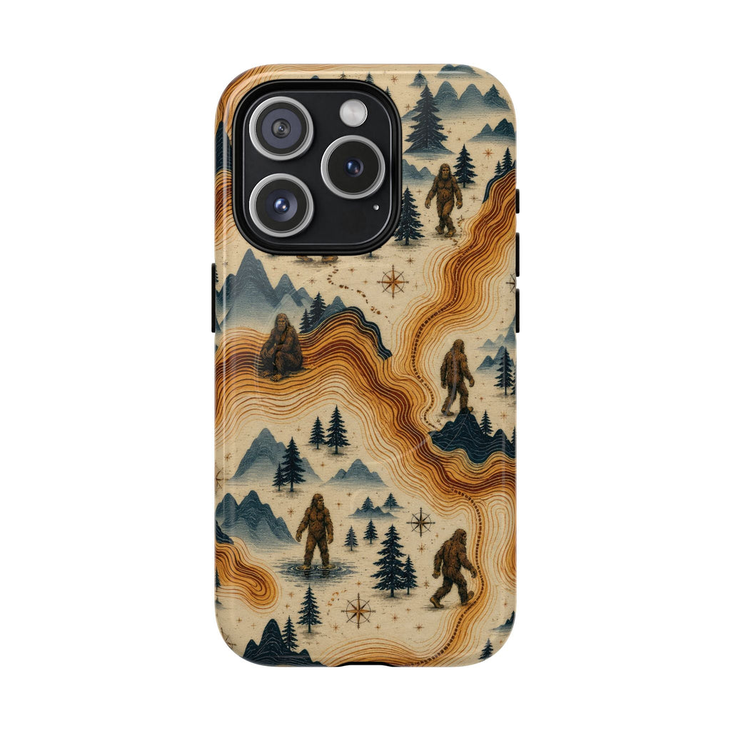 BIGFOOT VINTAGE LANDSCAPE MAGNETIC PHONE CASE - TLNO0307261