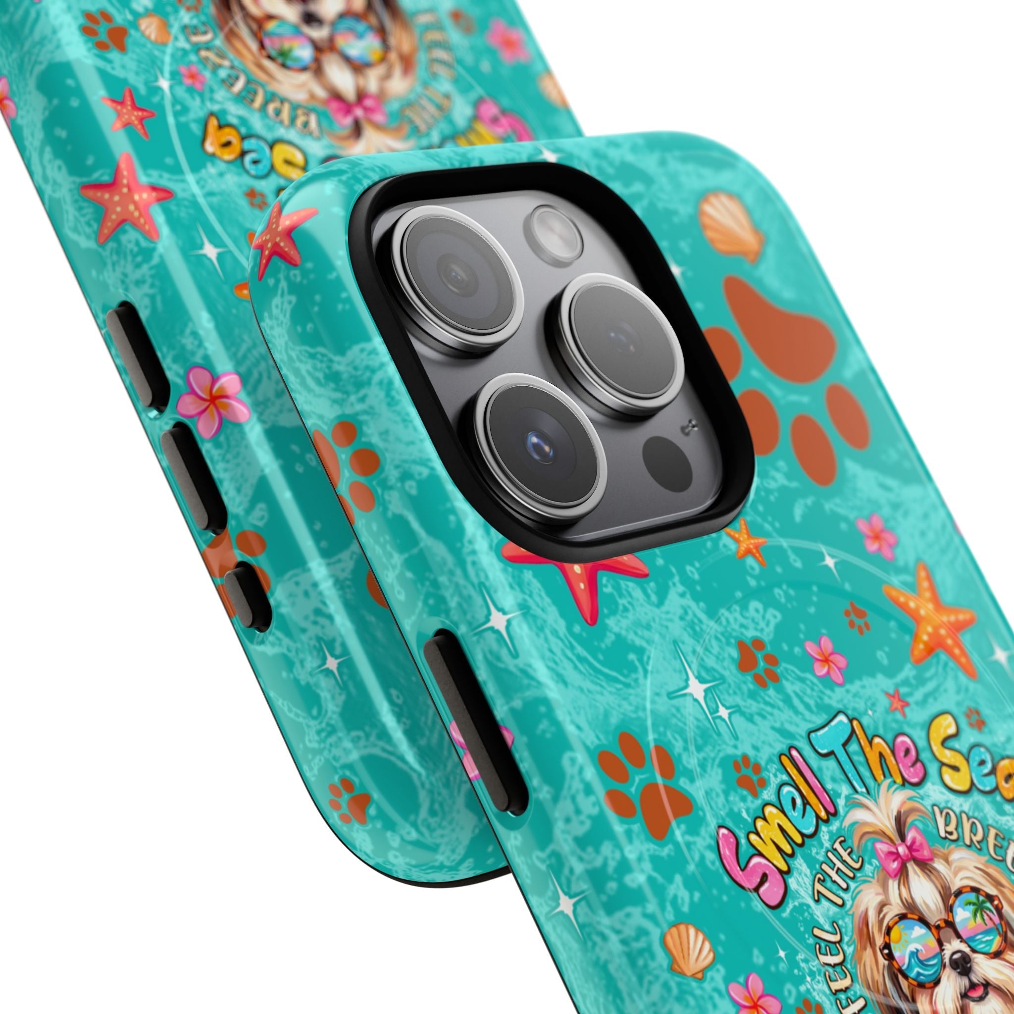 SMELL THE SEA SHIH TZU DOG MAGNETIC PHONE CASE - TYPQ0106262