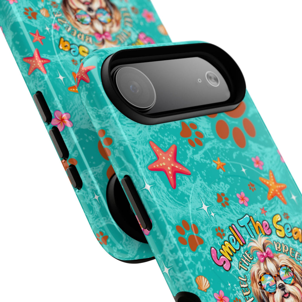 SMELL THE SEA SHIH TZU DOG MAGNETIC PHONE CASE - TYPQ0106262