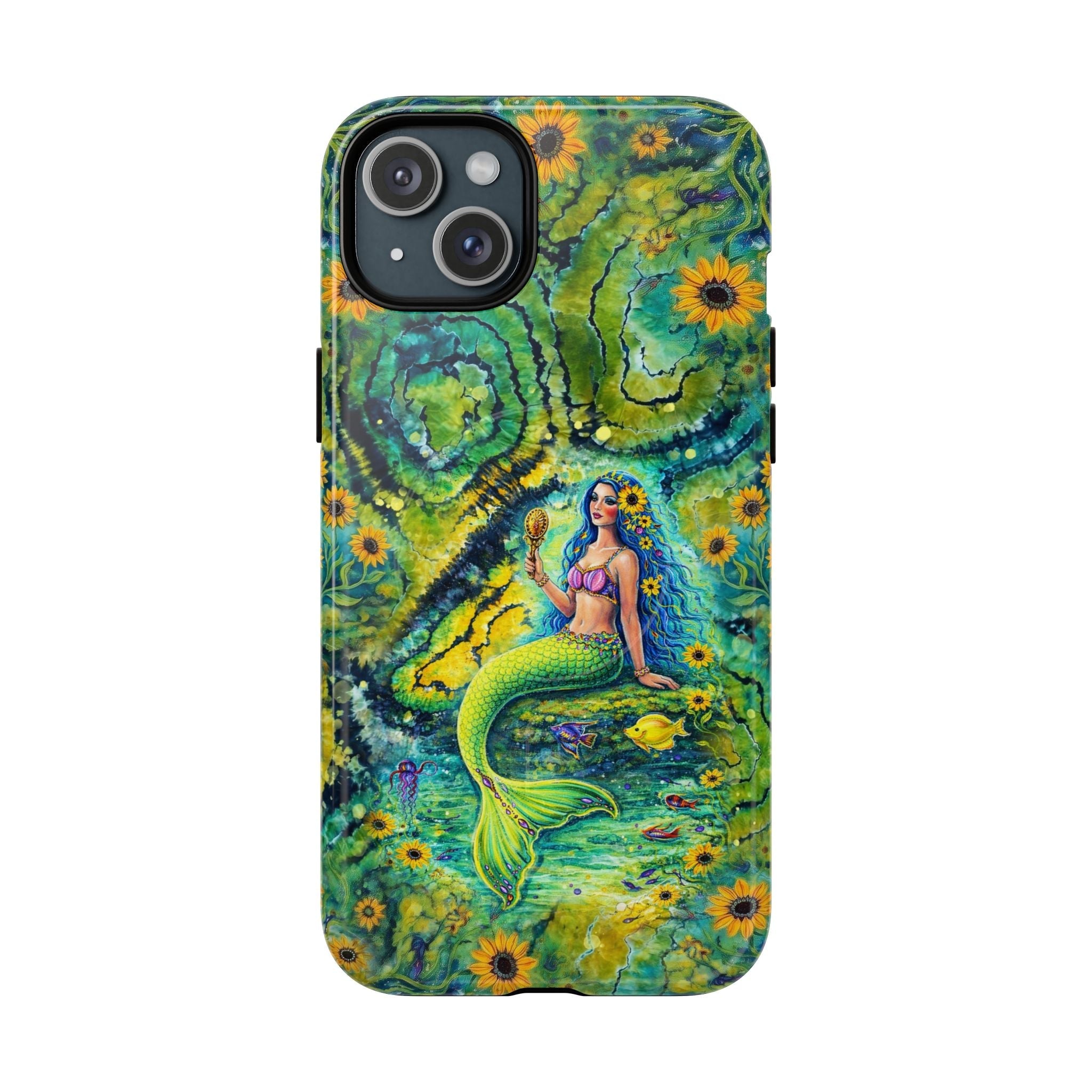 SEASIDE SOUL MERMAID MAGNETIC PHONE CASE  - TLNT2804261