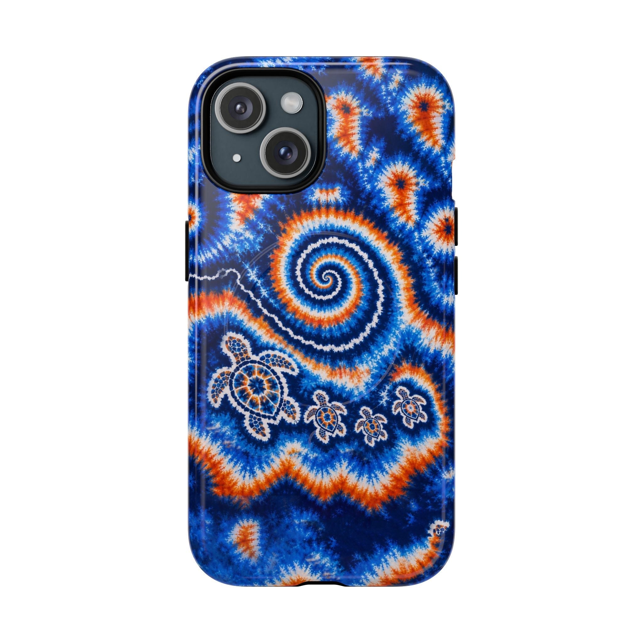 TURTLES WAVES SWIRL MAGNETIC PHONE CASE   - TLHN0805264