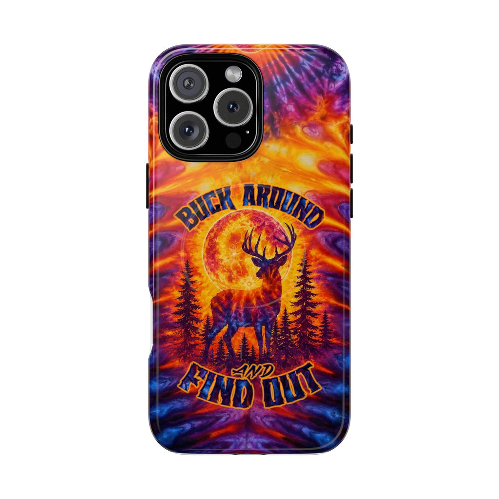 BUCK AROUND AND FIND OUT DEER HUNTING MAGNETIC PHONE CASE - TLTW1106263