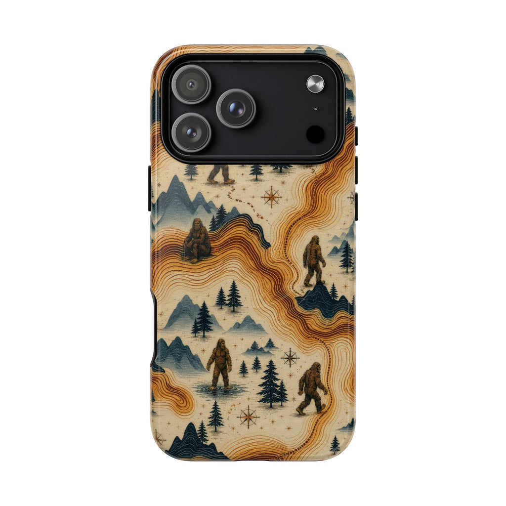 BIGFOOT VINTAGE LANDSCAPE MAGNETIC PHONE CASE - TLNO0307261