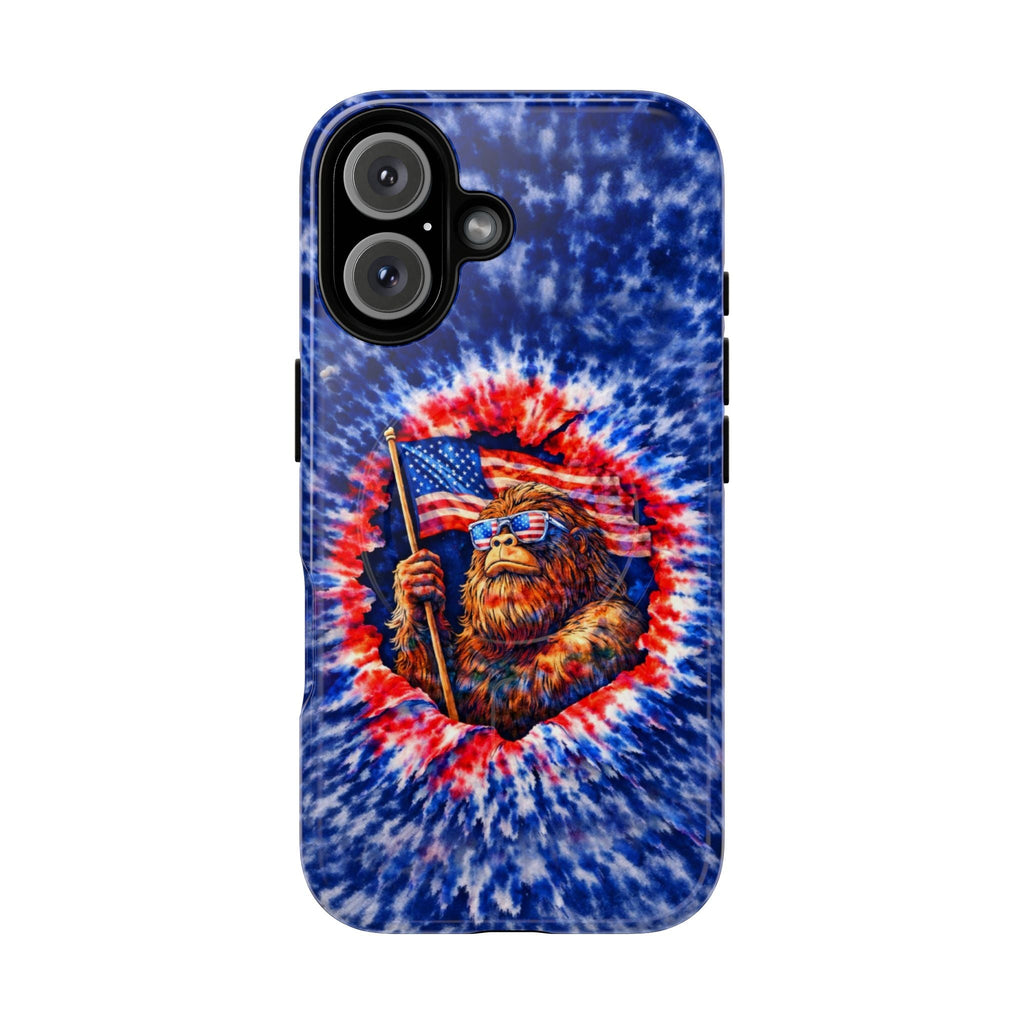 BIGFOOT WITH FLAG MAGNETIC PHONE CASE - TLHN0705264